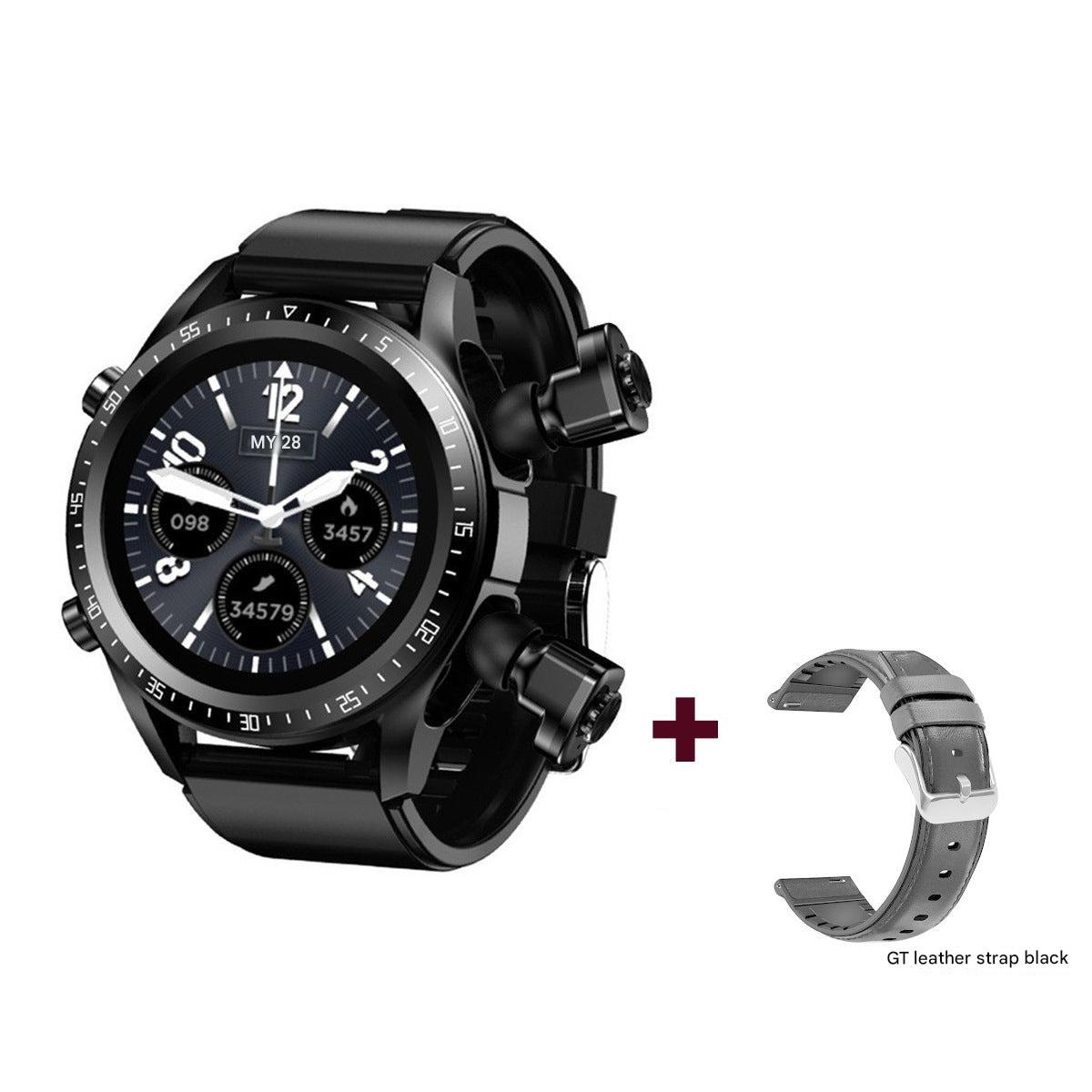 Close-up of smartwatch touch interface
