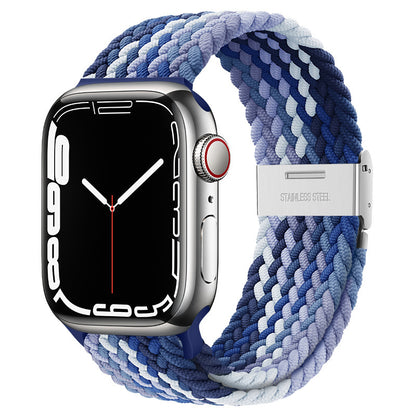 Premium Nylon Woven Strap for Apple Watch - Fits All Series and Sizes - Adjustable Buckle - Stylish and Durable