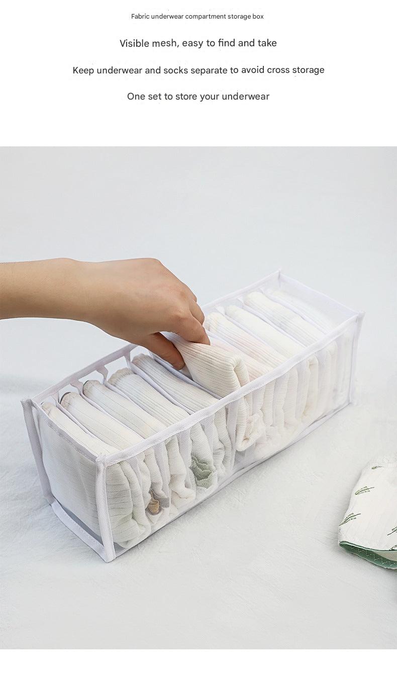 bedroom fabric drawer divider