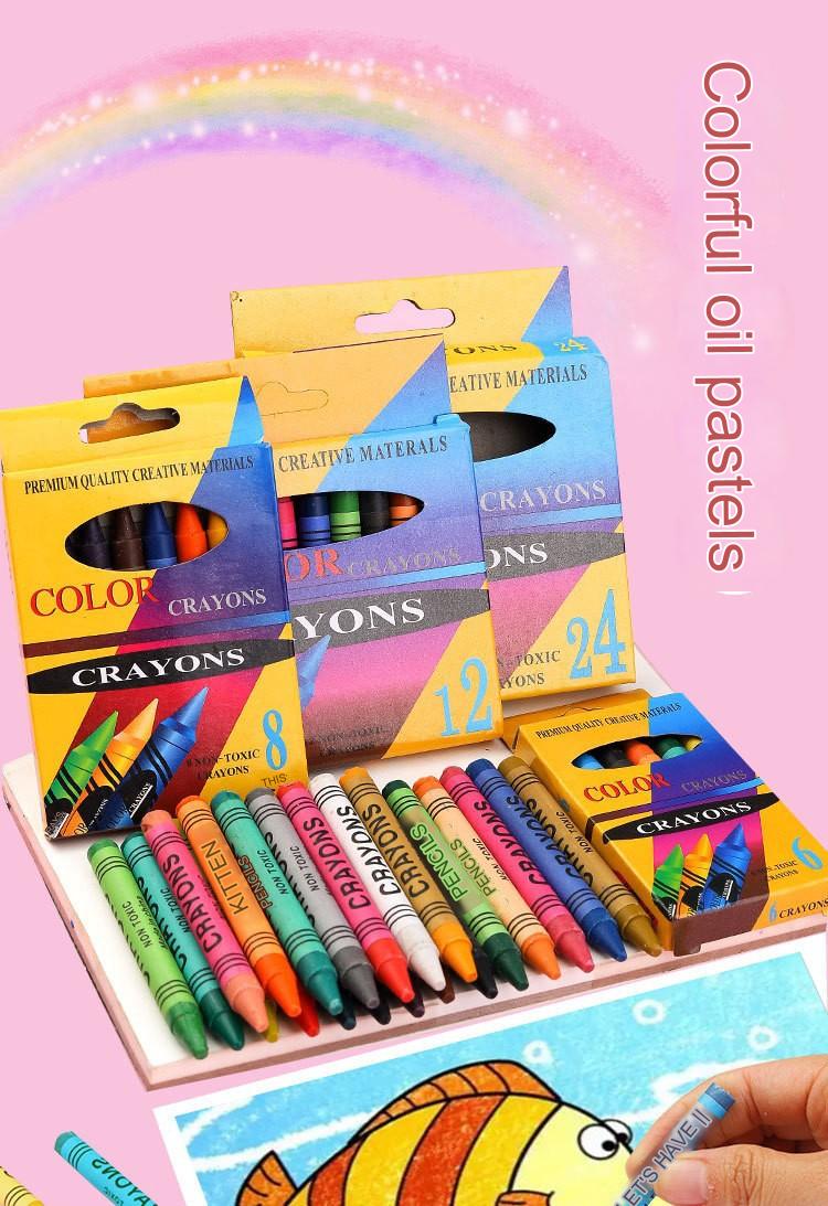 colorful crayons