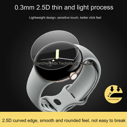 3D Curved Hydrogel Screen Protector for Google Pixel Watch 3 (41mm & 45mm) - HD, Anti-Fingerprint, Full Coverage