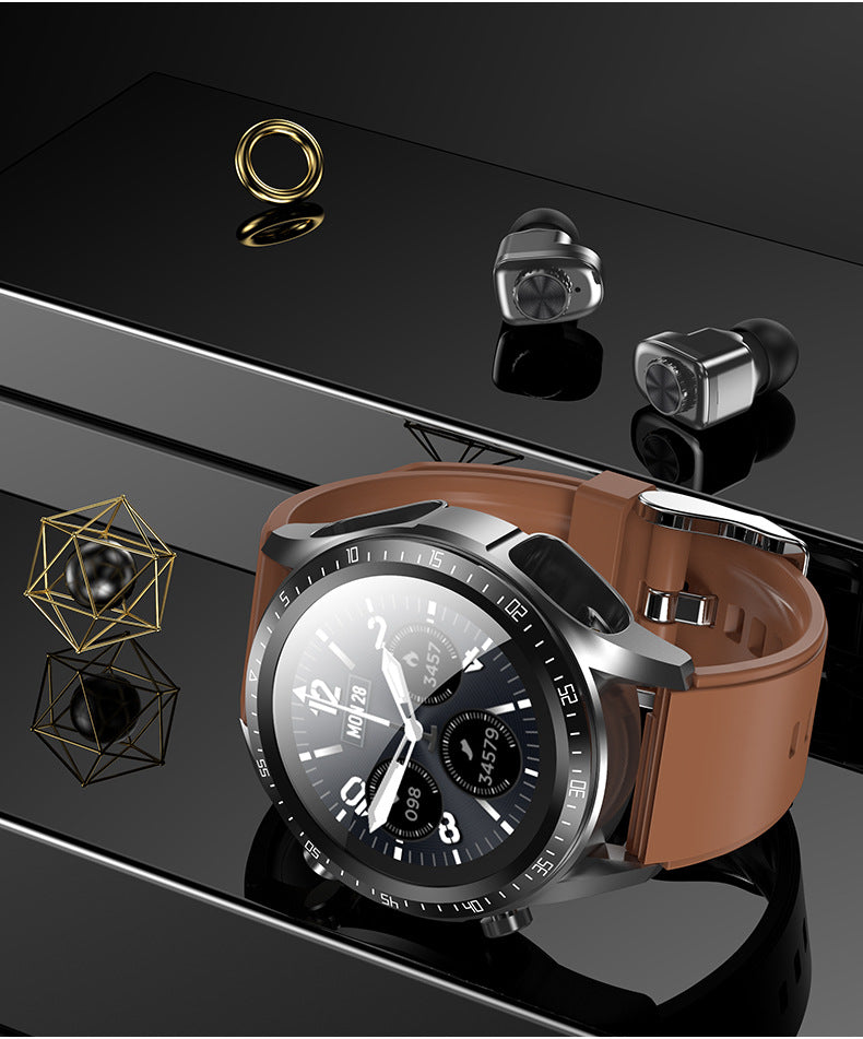 Smartwatch showing fitness tracking features