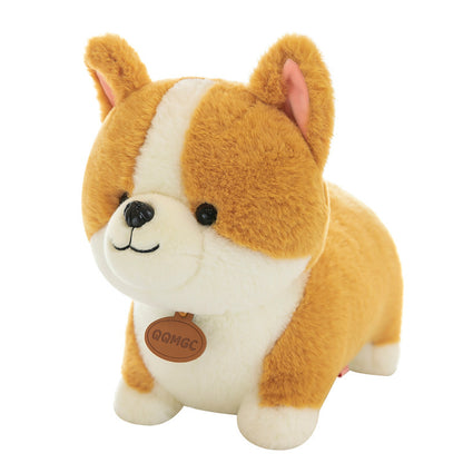 cozy plush corgi