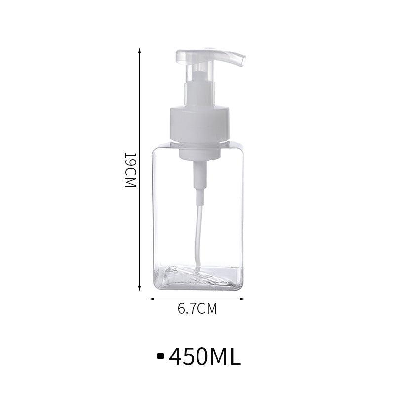 manual foam pump bottle