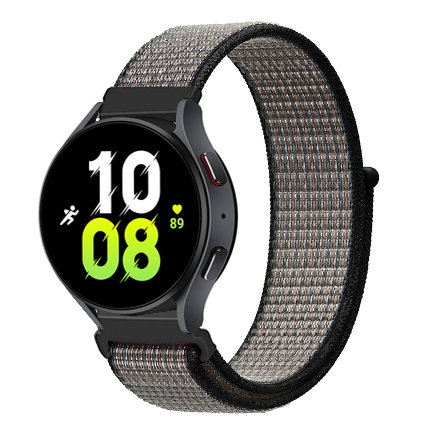 High-Quality 20/22mm Nylon Sport Watch Bands for Huawei GT4 & Samsung Galaxy Watch | Hook and Loop Design