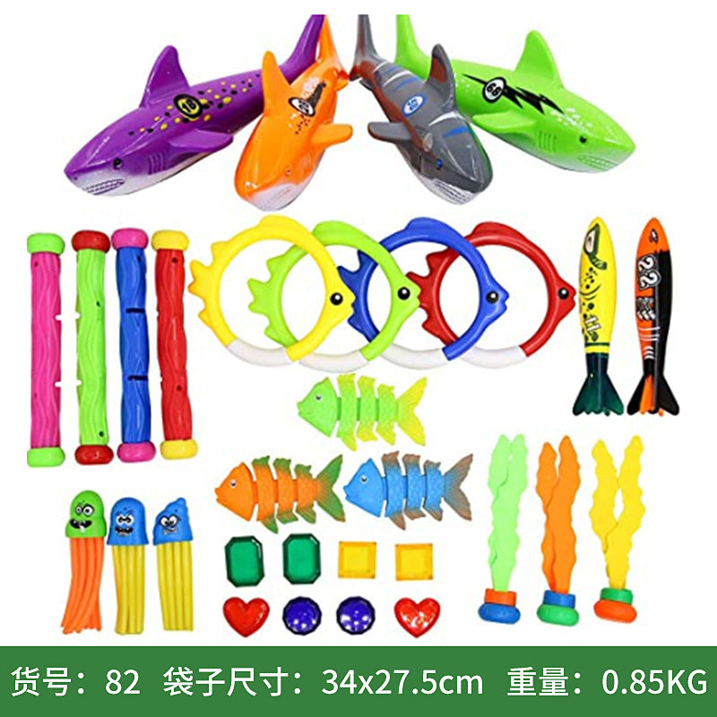 colorful fish kids diving toy