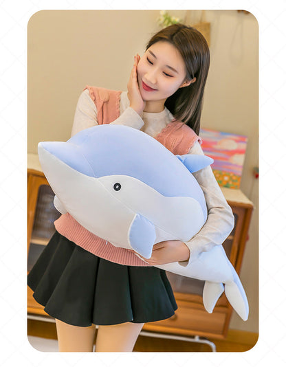 Cartoon Dolphin Soft Toy