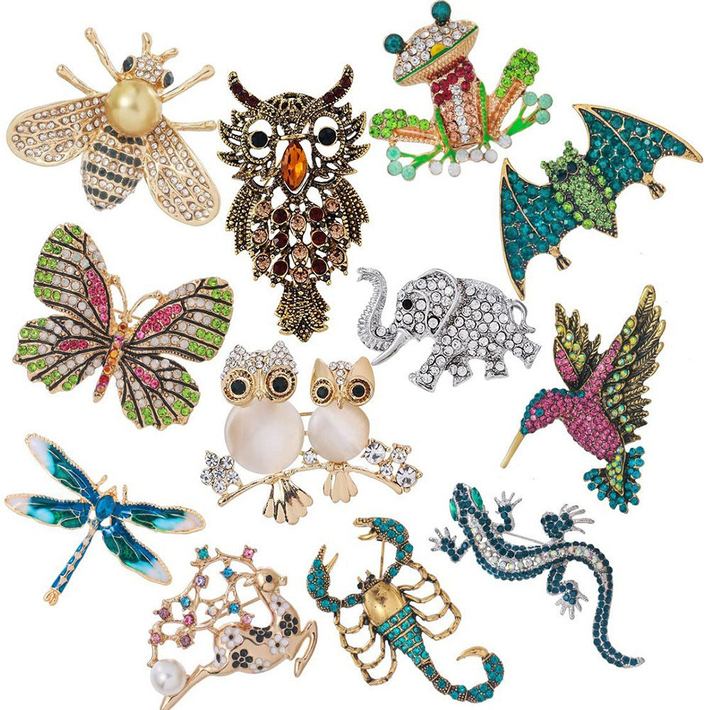 Trendy bee brooch for women