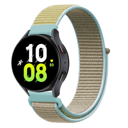 High-Quality 20/22mm Nylon Sport Watch Bands for Huawei GT4 & Samsung Galaxy Watch | Hook and Loop Design