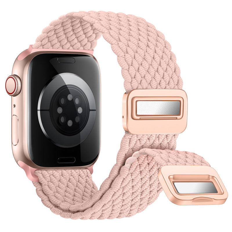 Stylish Nylon Woven Magnetic Apple Watch Band - Compatible with All Series