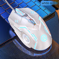 White colorful light-6D button sound version (Pack of 2)