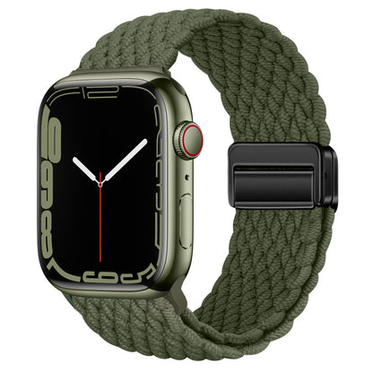 Stylish Nylon Woven Magnetic Apple Watch Band - Compatible with All Series