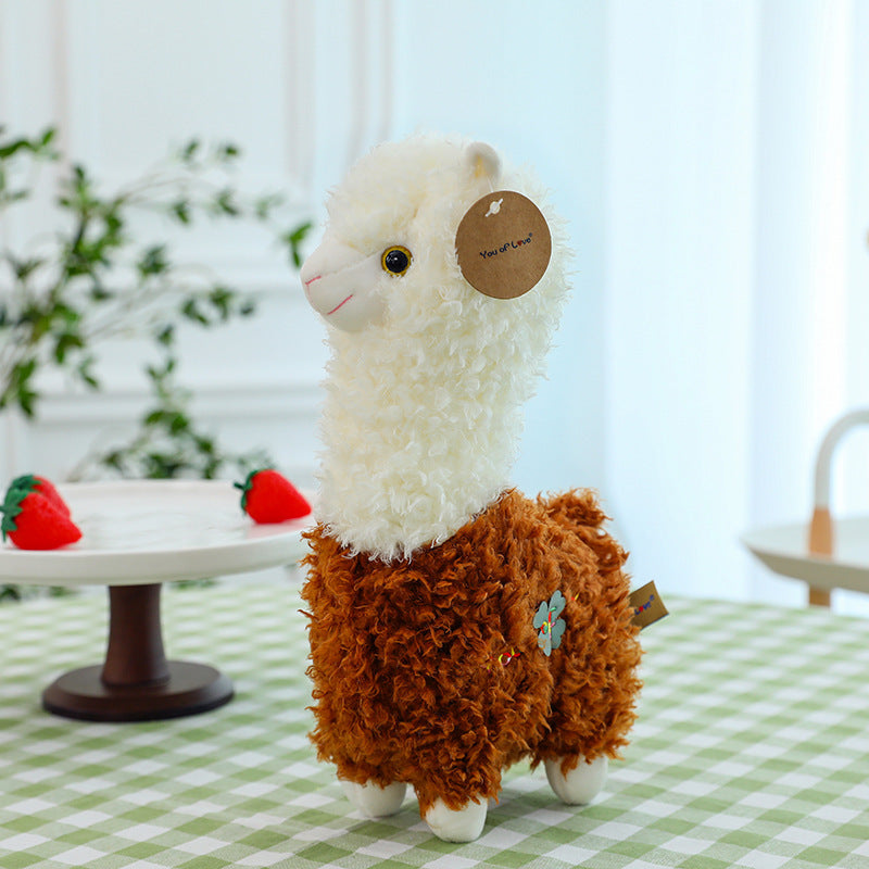 cute alpaca plush