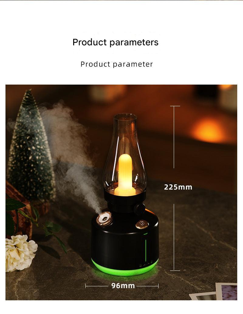 ultrasonic humidifier with portable speaker outdoor setting