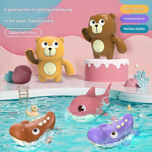 cartoon bath toy