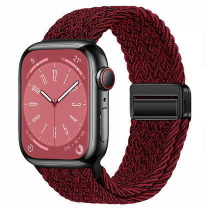 Stylish Nylon Woven Magnetic Apple Watch Band - Compatible with All Series