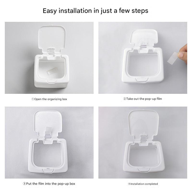 Clear Plastic Organizer for Desk and Vanity Use