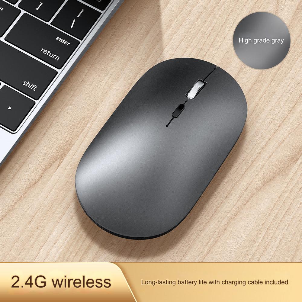 Wireless Bluetooth Mouse Q7 - Dual-Mode, Ergonomic Silent Design, Rechargeable for Office Use