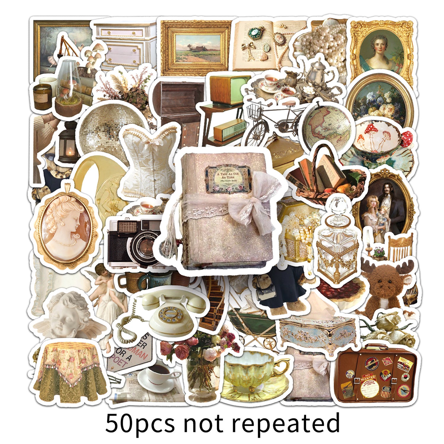 vintage craft stickers