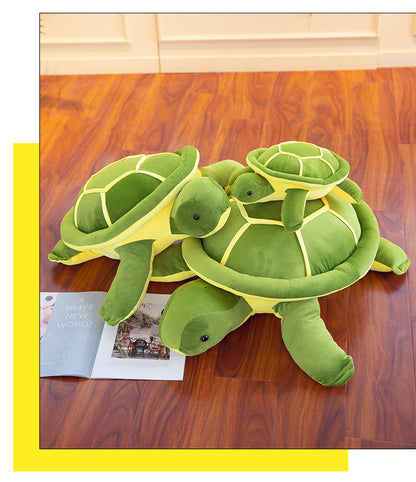 green turtle plush