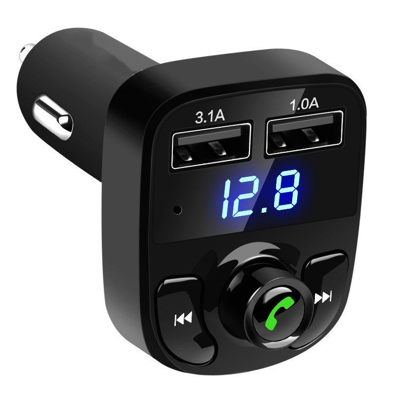 close-up of X8 car Bluetooth receiver