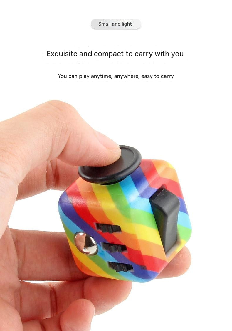 Rainbow Fidget Cube