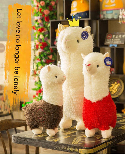 stuffed llama doll