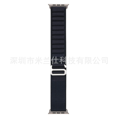 Durable Nylon Sport Strap for Apple Watch - Compatible with Ultra, Series 7 & More - Variety of Colors Available