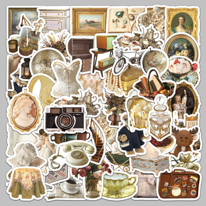 vintage craft stickers