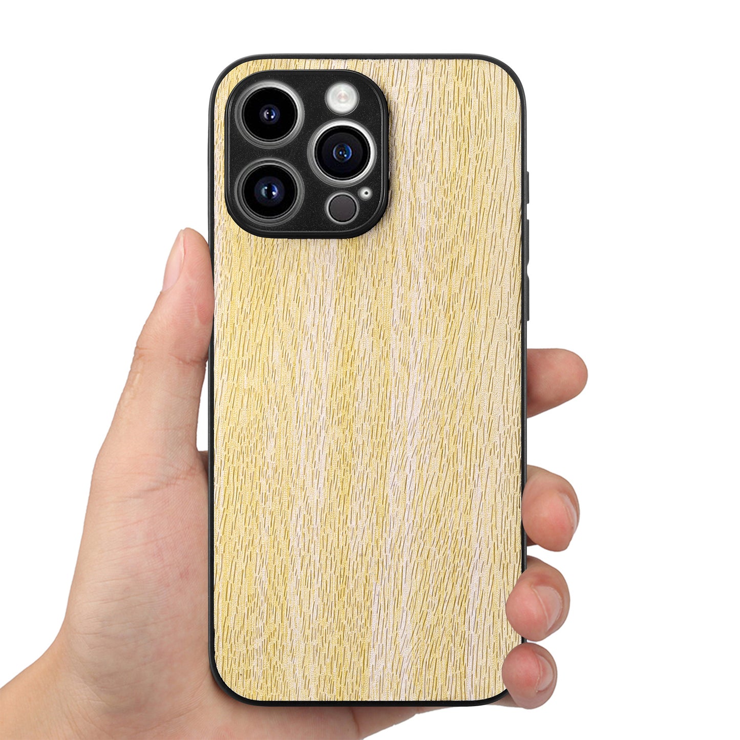 Stylish Wood Grain iPhone & Samsung Case - Durable, Lightweight, and Anti-Fingerprint Protection