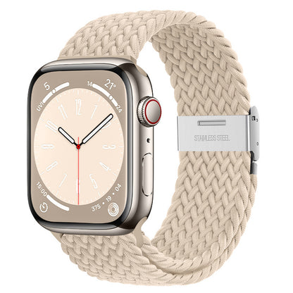 Premium Nylon Woven Strap for Apple Watch - Fits All Series and Sizes - Adjustable Buckle - Stylish and Durable