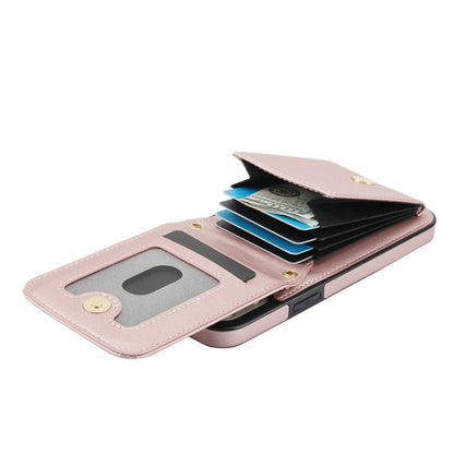 Luxury Crossbody Phone Case for iPhone and Samsung - Stylish PU Leather with Card Holder and Strap