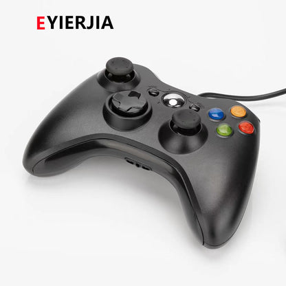 Eyierjia Wired Gaming Controller for PC, Xbox 360, PS3 - Vibrant Colors & Ergonomic Design