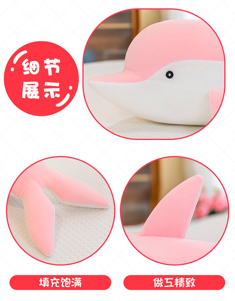 Cartoon Dolphin Soft Toy