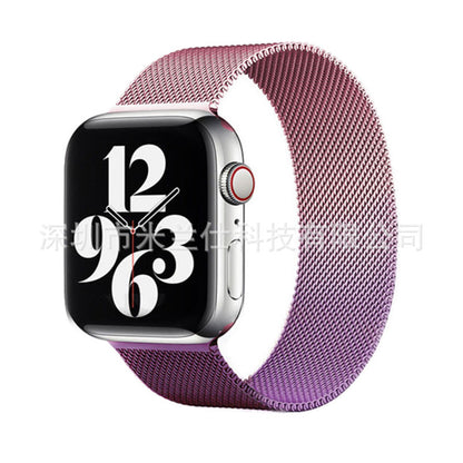 Premium Metal Milanese Loop Band for Apple Watch Series 1-9 & SE - Stylish, Adjustable & Breathable | Multiple Colors Available