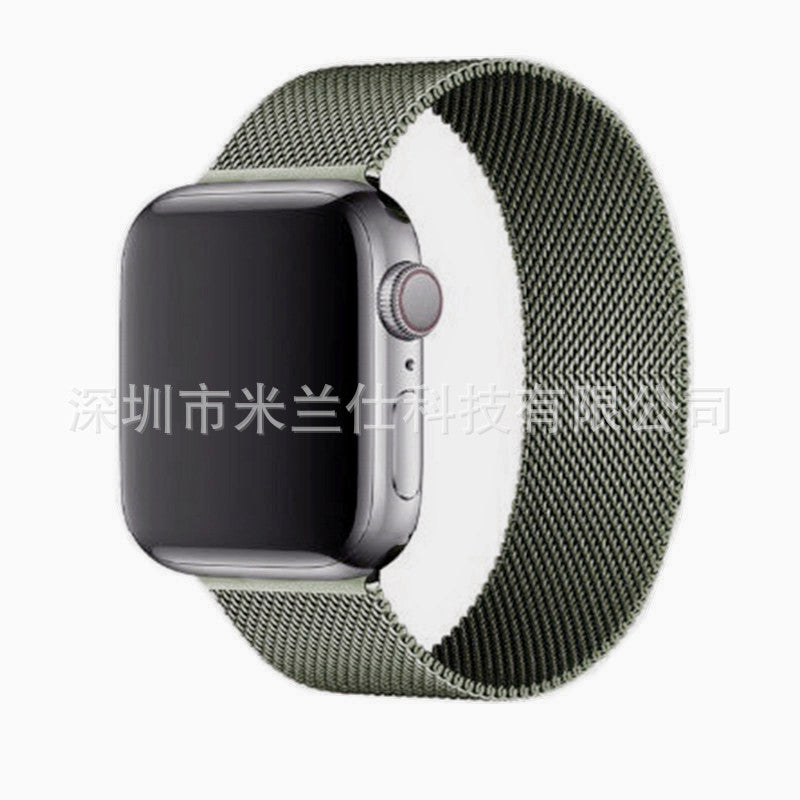 Premium Metal Milanese Loop Band for Apple Watch Series 1-9 & SE - Stylish, Adjustable & Breathable | Multiple Colors Available