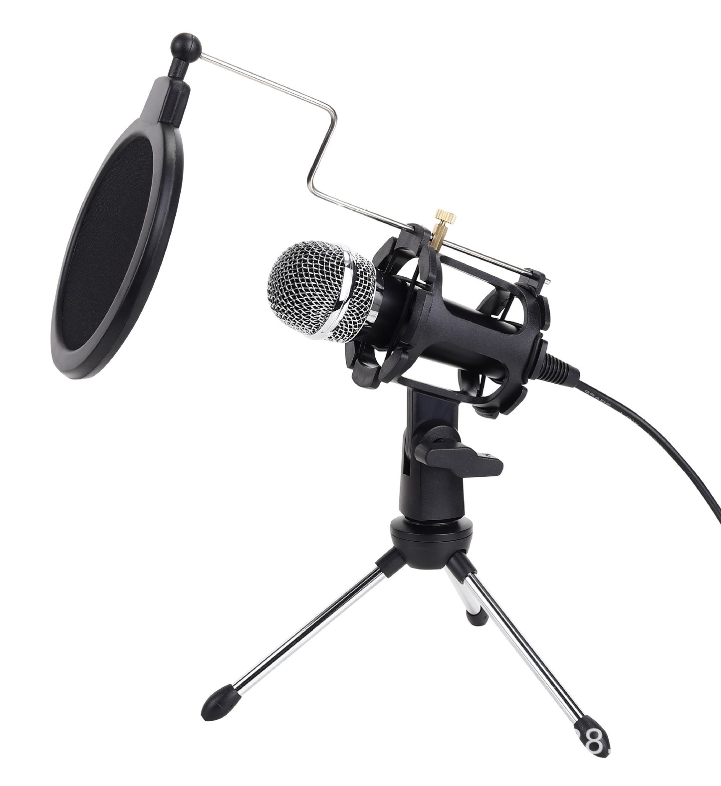 COKYIS F9 USB Condenser Microphone Set