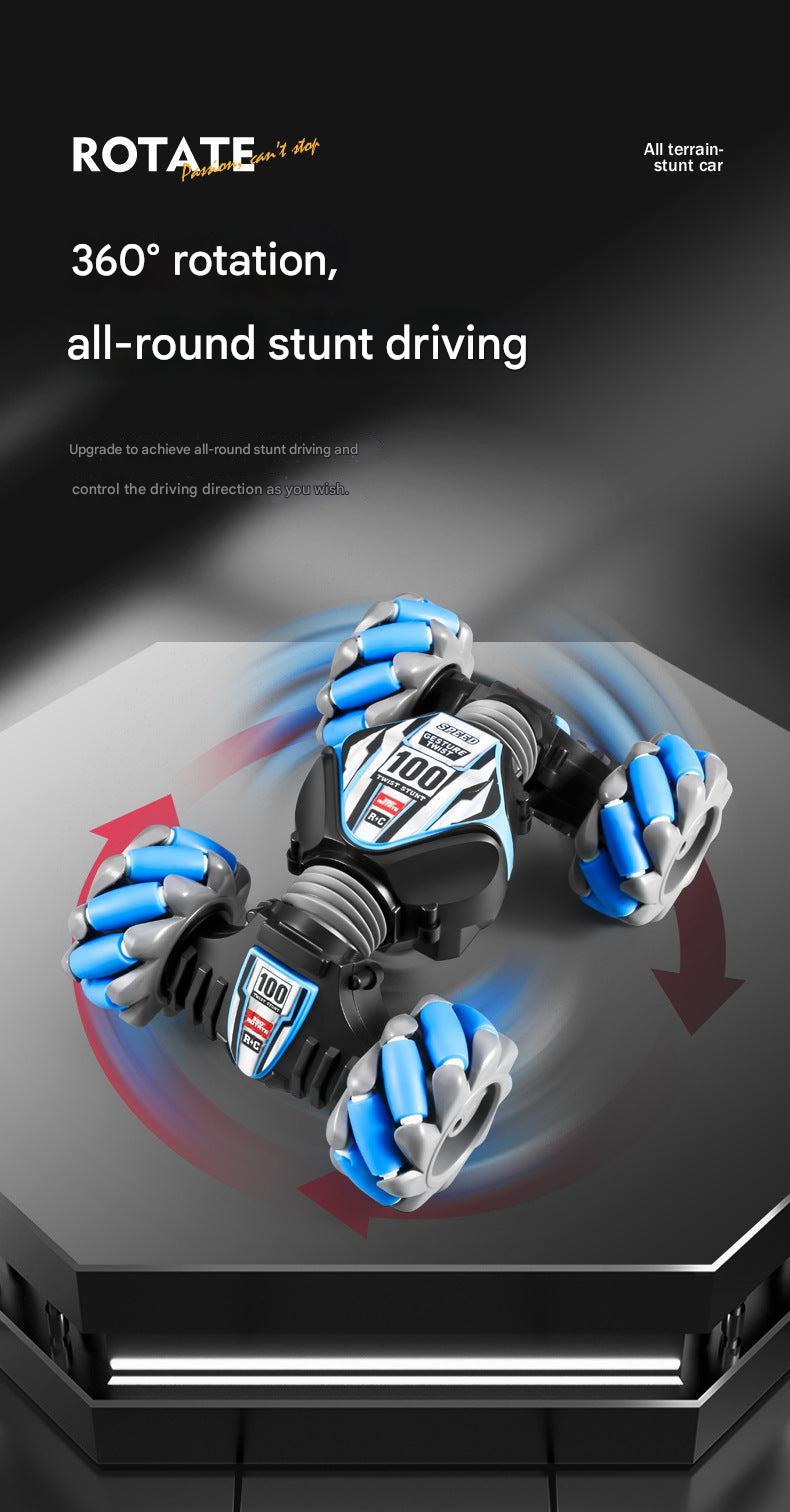 detailed view of hand sensing remote control