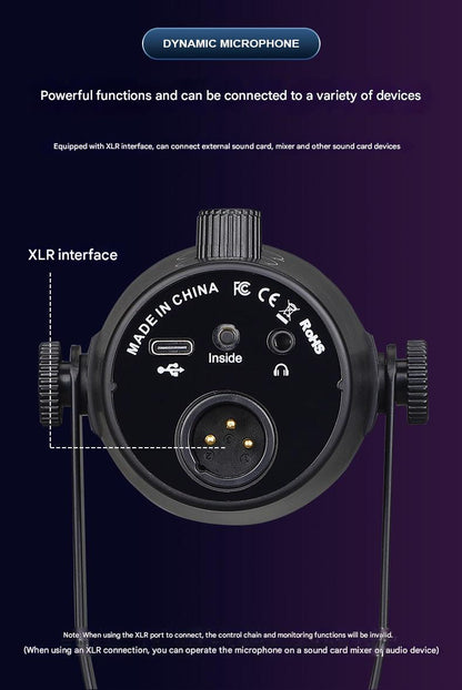Studio-quality microphone for online meetings
