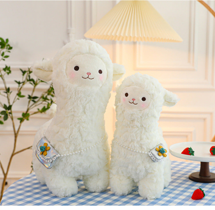 soft alpaca stuffed animal