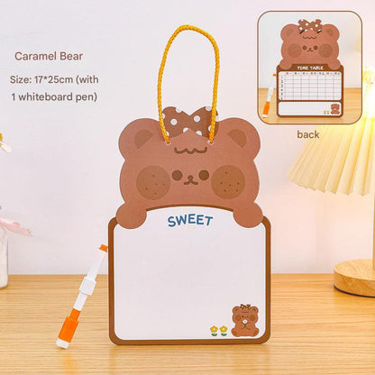 double-sided cartoon board for kids drawing session