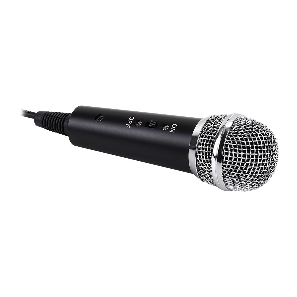 Compact microphone for online courses
