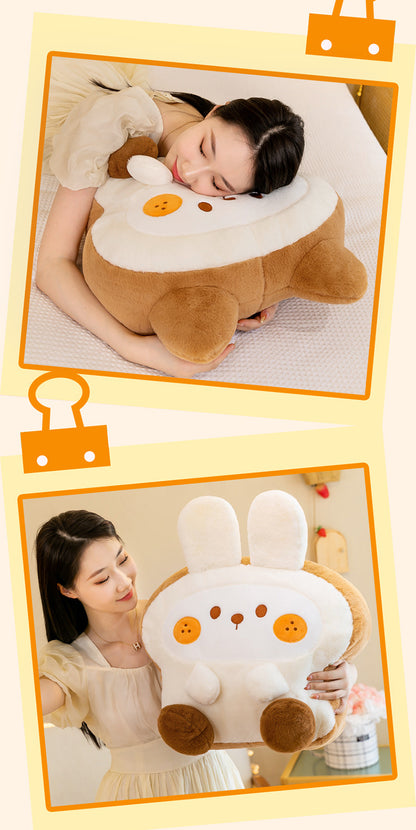 Soft chicken plush toy photo