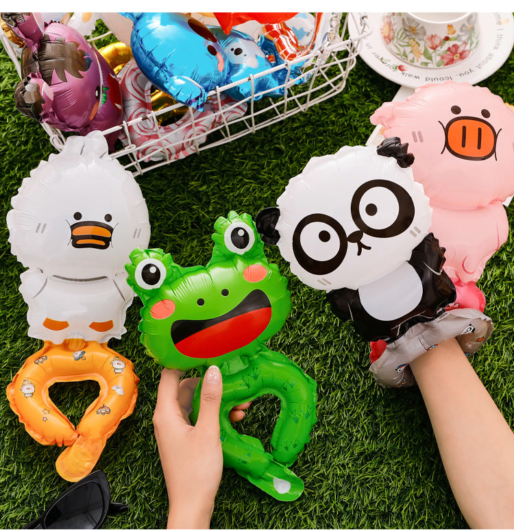 cute cartoon character balloons for party celebrations