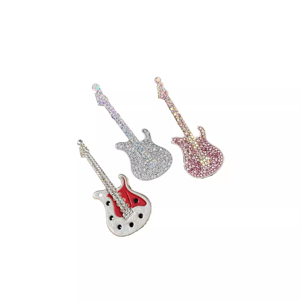 Fashion accessory guitar brooch for music lovers image 5