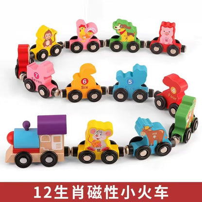 wooden number toy