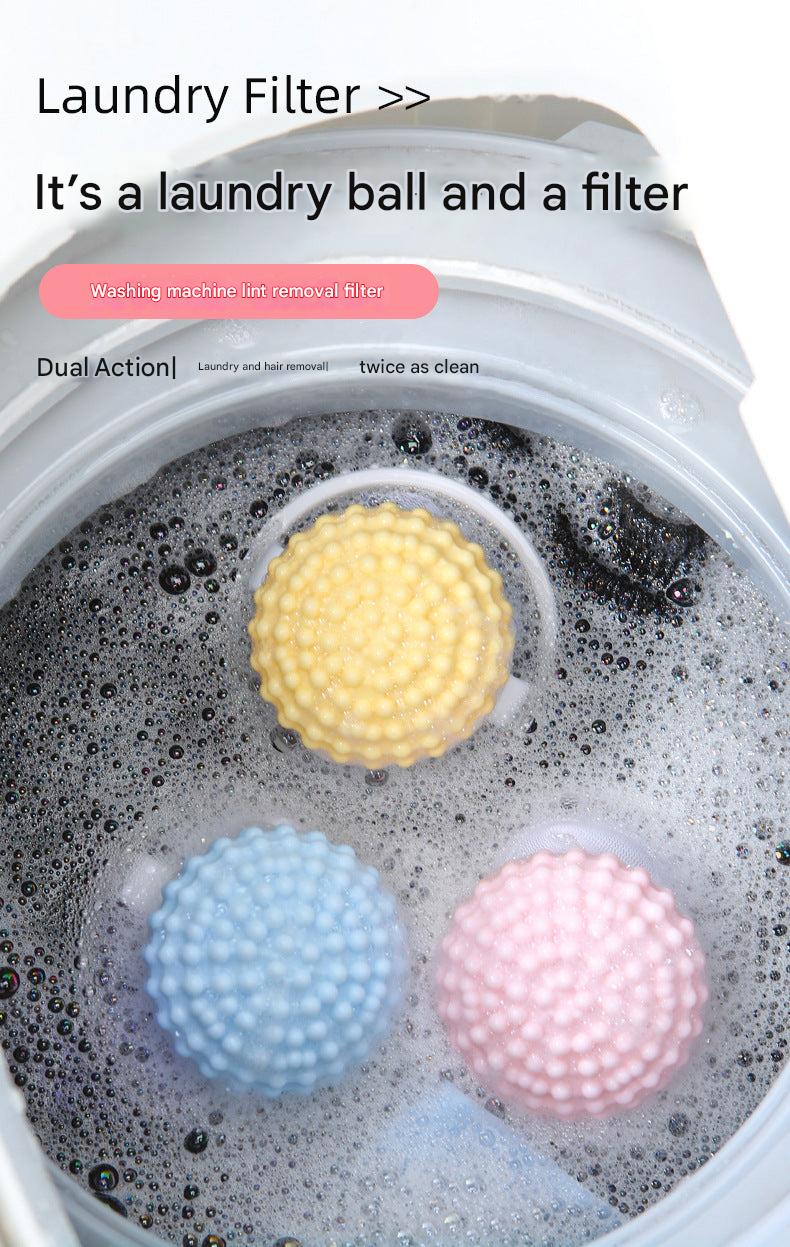 Laundry washer filter bag in vibrant colors
