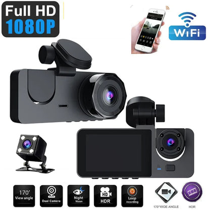 Car Dash Cam Rear View