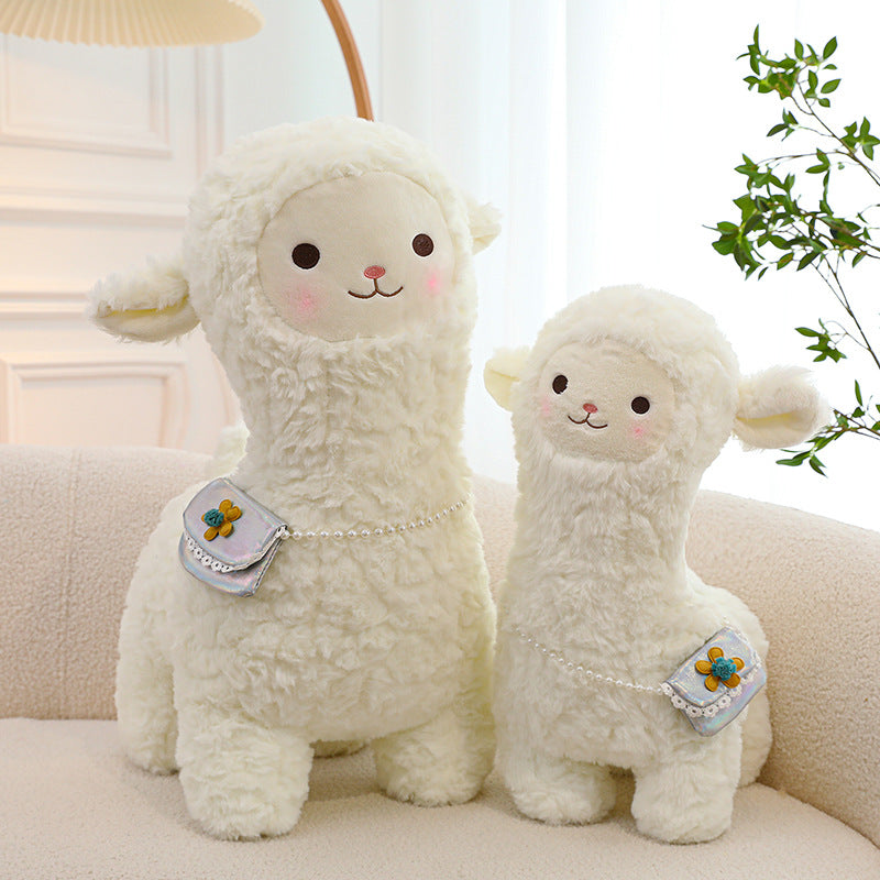 soft alpaca stuffed animal