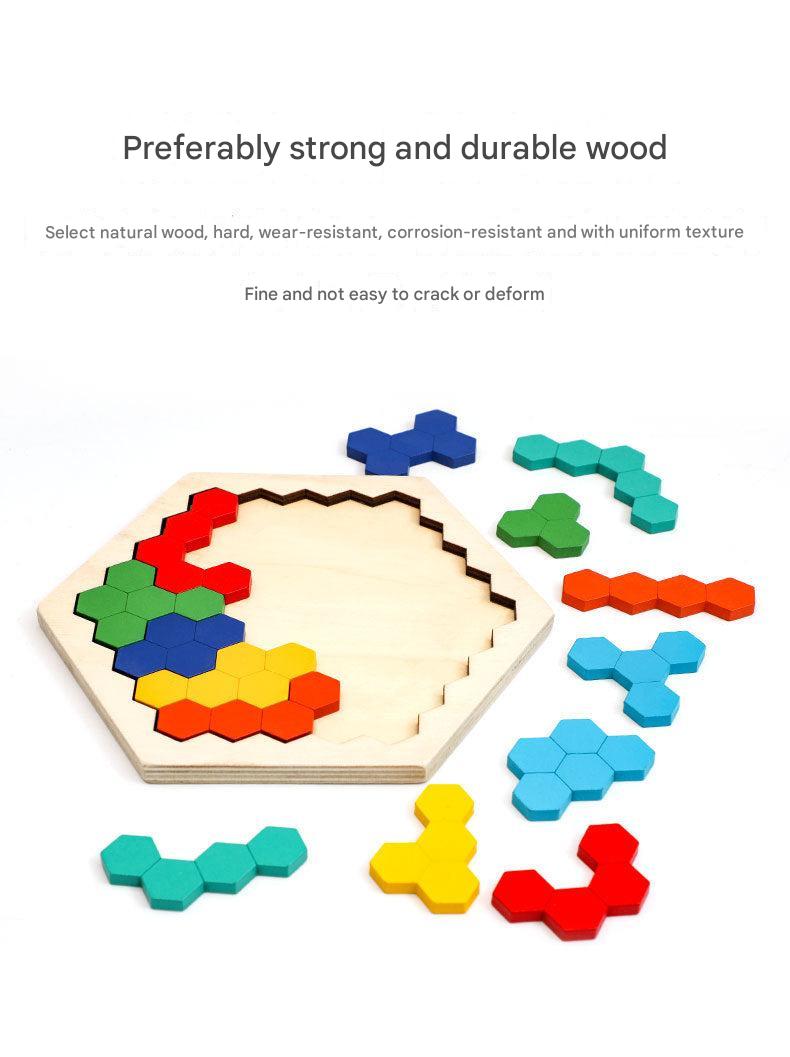 Colorful Wooden Puzzle Toy